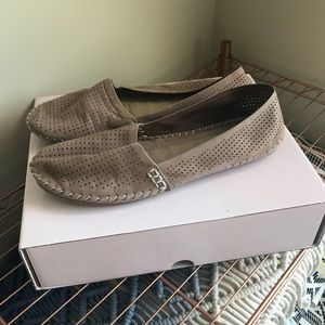 Adam Tucker perforated slip-ons